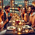 Couples from different generations—Boomers, Gen X, Millennials, and Gen Z—sharing romantic moments, highlighting the evolution of dating and relationships across age groups.
